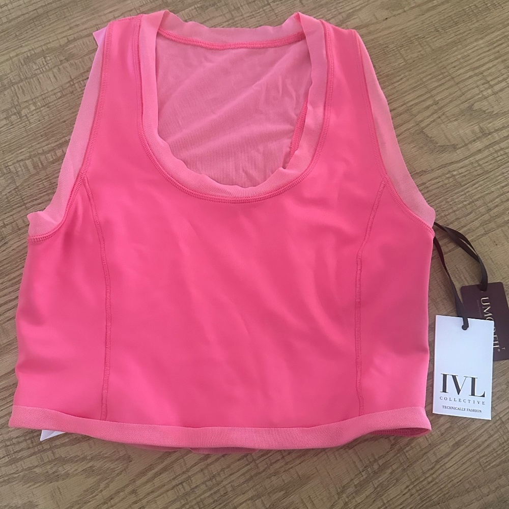 PINK MESH TANK